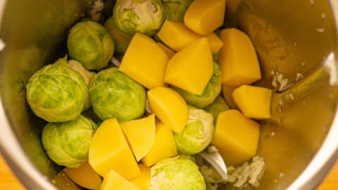 Rosenkohl und Kartoffeln im Thermomix®