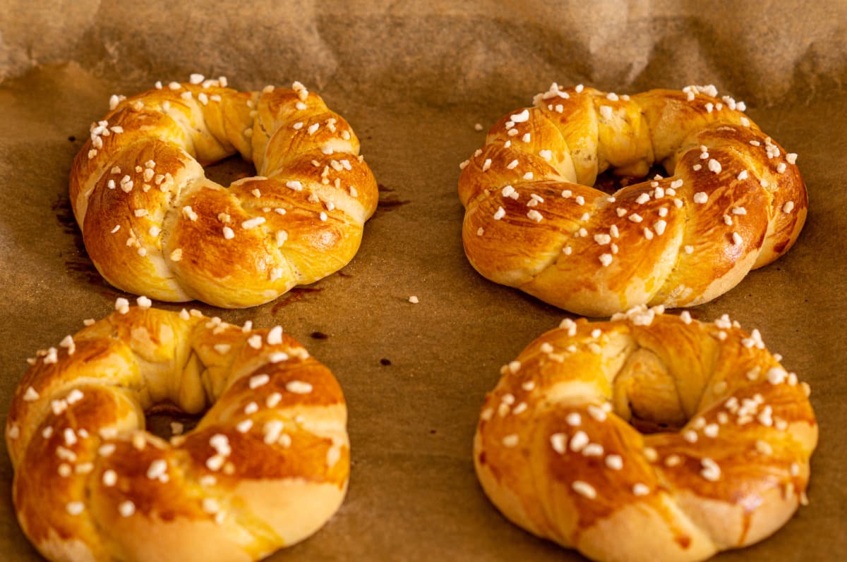 Thermomix® Osterkränchen nach dem Backen