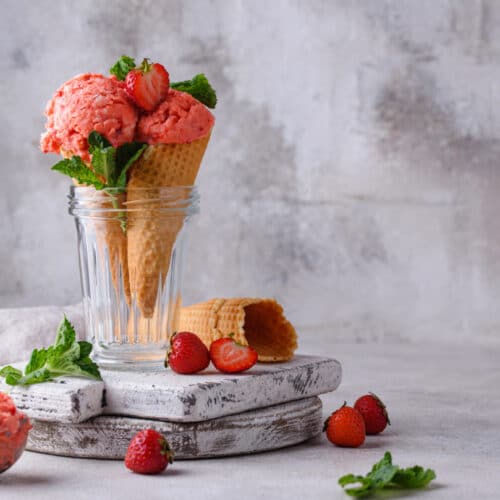 Erdbeer-Eis aus dem Thermomix®