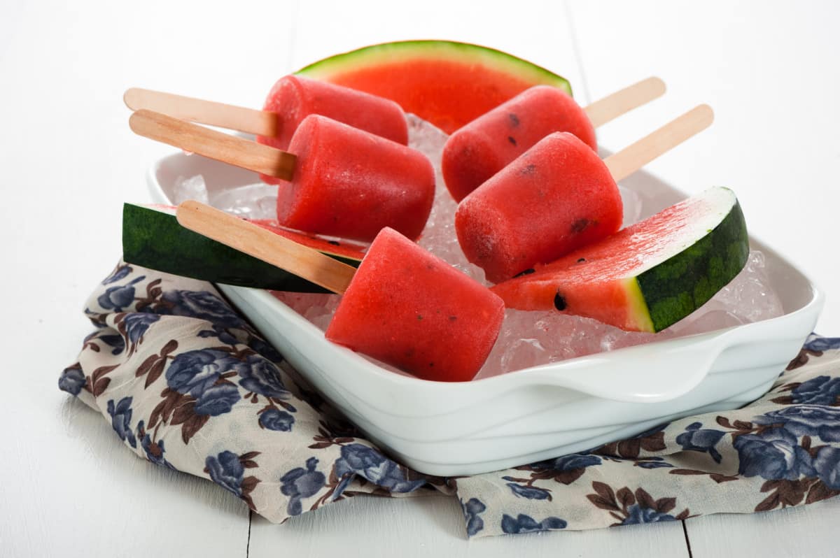 Wassermelone-Wassereis aus dem Thermomix®