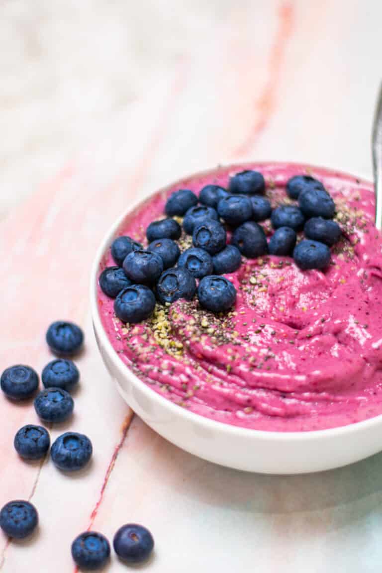 Blaubeer-Smoothie-Bowl aus dem Thermomix®