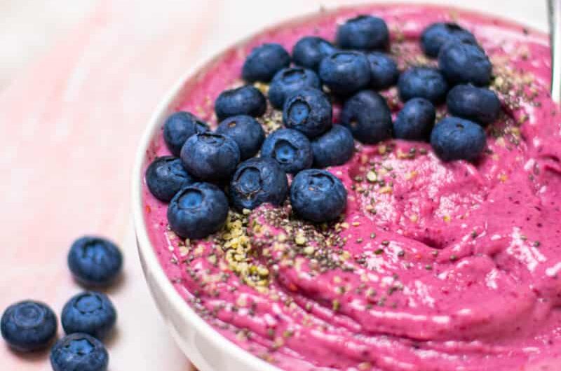 Blaubeer-Smoothie-Bowl aus dem Thermomix®