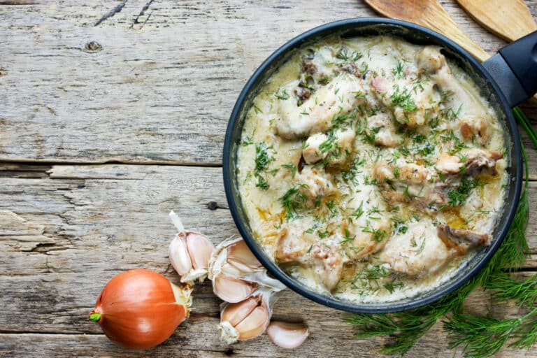 Schnelles Gorgonzola-Hähnchen aus dem Thermomix®
