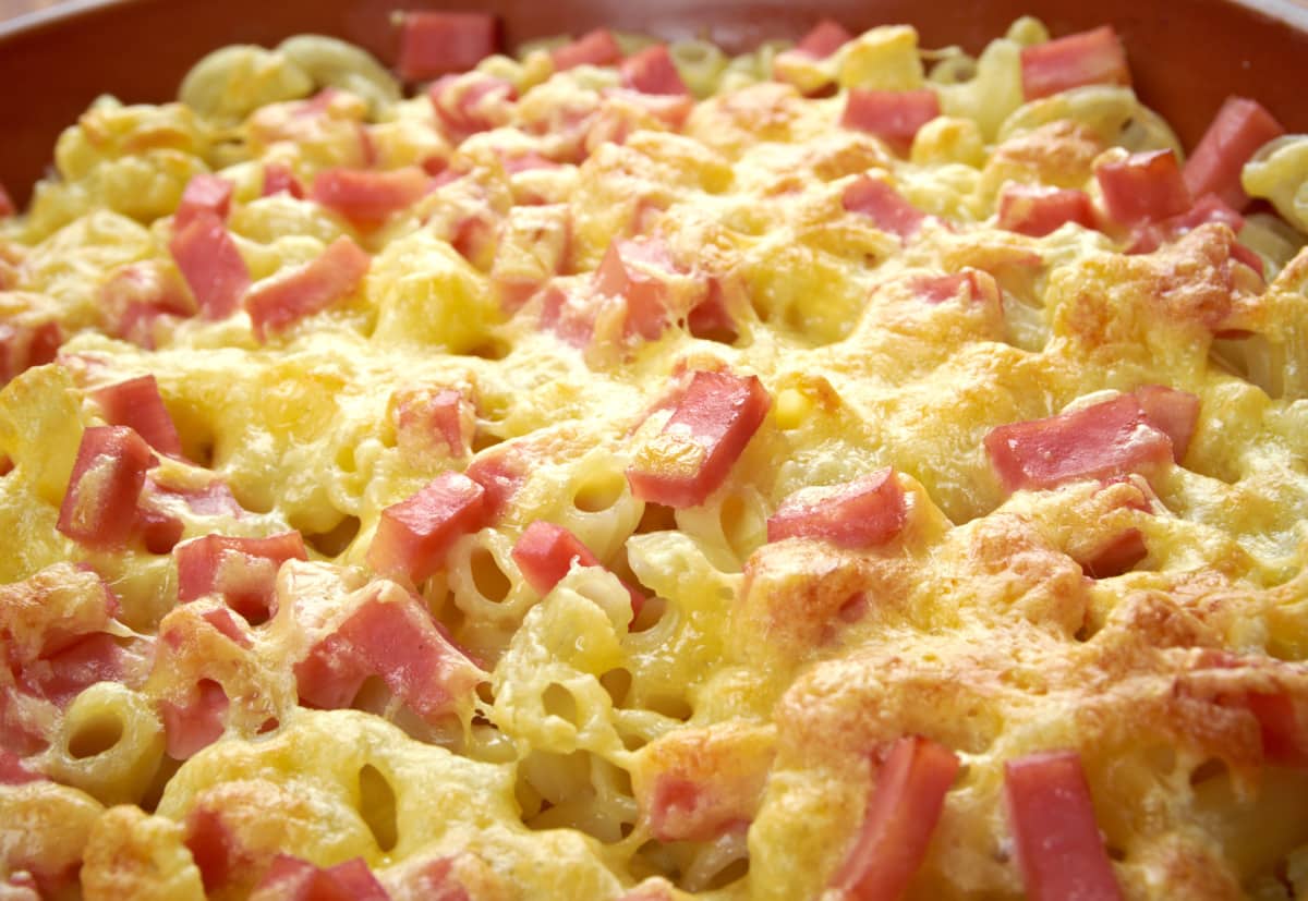 Nudel-Schinken-Gratin aus dem Thermomix® Rezept