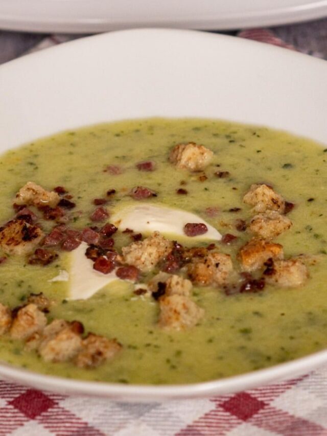 Die beste Thermomix® Zucchinicremesuppe