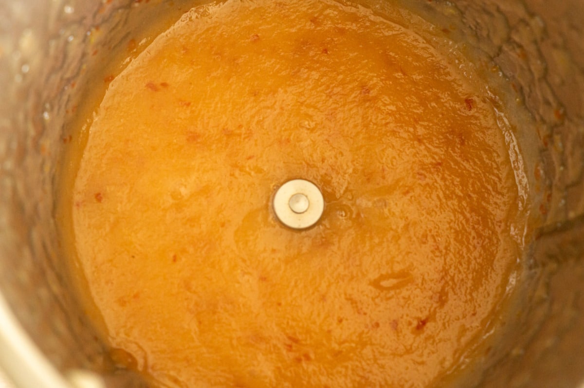 Apfelmarmelade aus dem Thermomix® in 15 Minuten 6 Gekochte und pürierte Äpfel