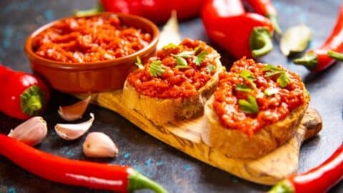 Ajvar-Aufstrich aus dem Thermomix®