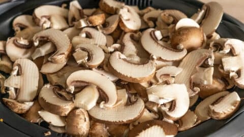 Champignons im Varoma® Einlegeboden garen