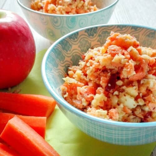 Rohkost Karotten-Apfel-Nuss-Salat aus dem Thermomix®
