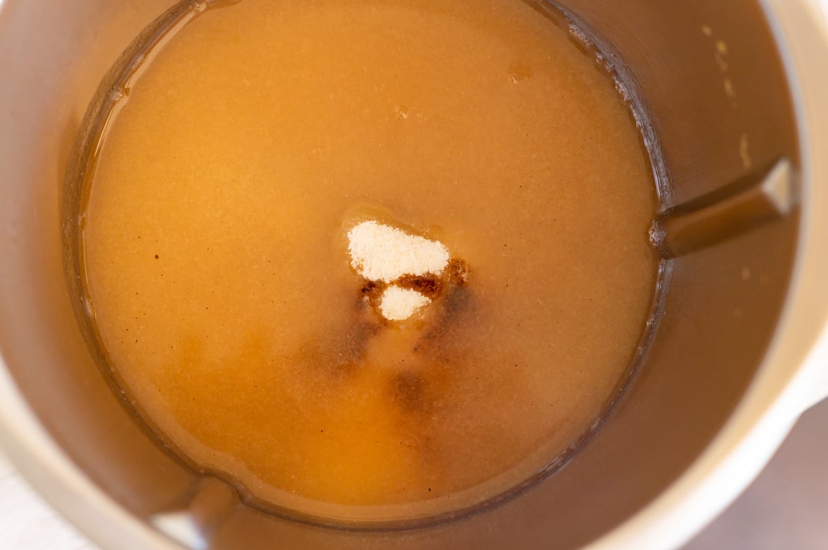 Glühweinlikör Thermomix®: 1 Liter, 20 Min, mit Wodka + Gewürzen 6 saft gelierzucker vanilleextrakt im