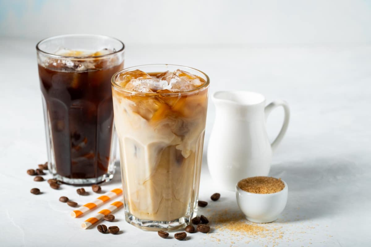 eiskaffee aus dem thermomix rezept mit milch und schwarz