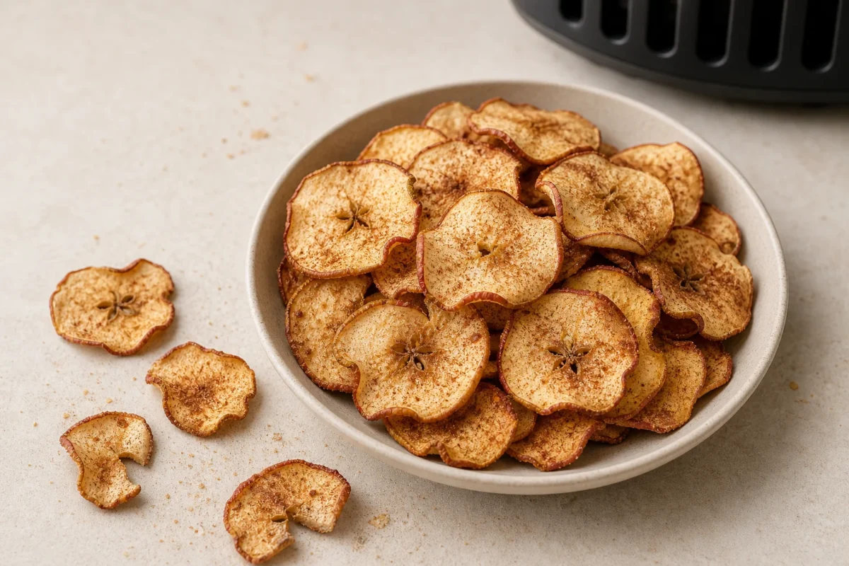 Apfelchips aus dem Thermomix® und der Heißluftfritteuse 1 Apfelchips aus dem Thermomix® und der Heißluftfritteuse