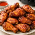 Knusprige Chicken Wings aus der Heißluftfritteuse mit Paprika-Gewürzkruste