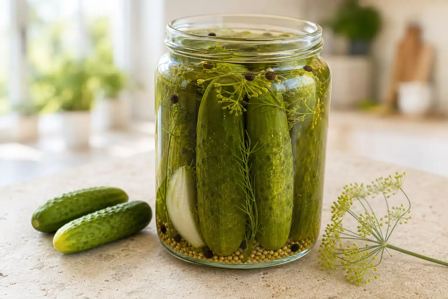 Gurken im Thermomix® · Saison plus 10 Rezepte 10 Gewürzgurken mit Thermomix®-Sud