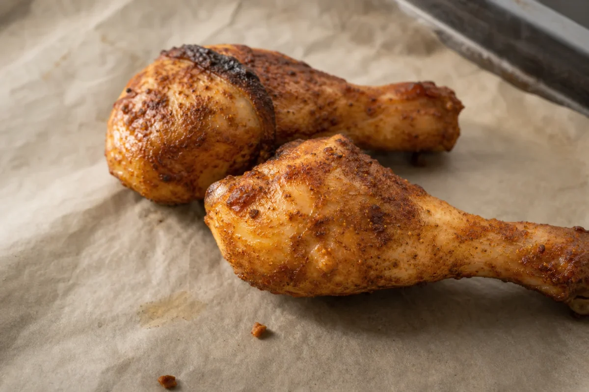 Hähnchenschenkel aus dem Thermomix® und der Heißluftfritteuse 1 Hähnchenschenkel aus dem Thermomix® und der Heißluftfritteuse