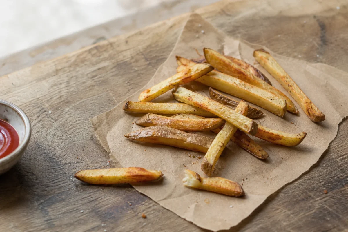 Pommes aus dem Thermomix® und der Heißluftfritteuse 1 Pommes aus dem Thermomix® und der Heißluftfritteuse
