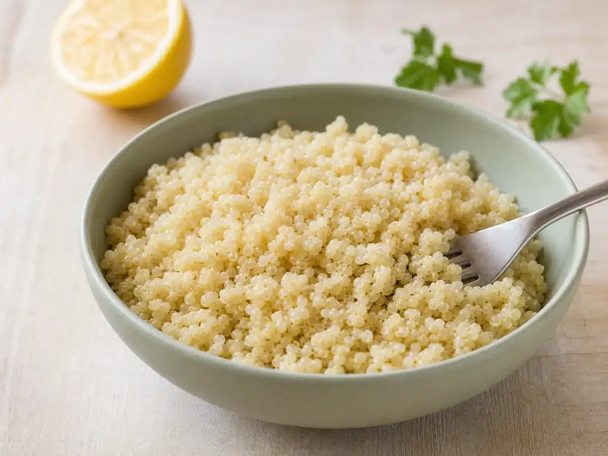 Quinoa im Thermomix® kochen: locker im Gareinsatz 1 Quinoa im Thermomix® kochen: locker im Gareinsatz