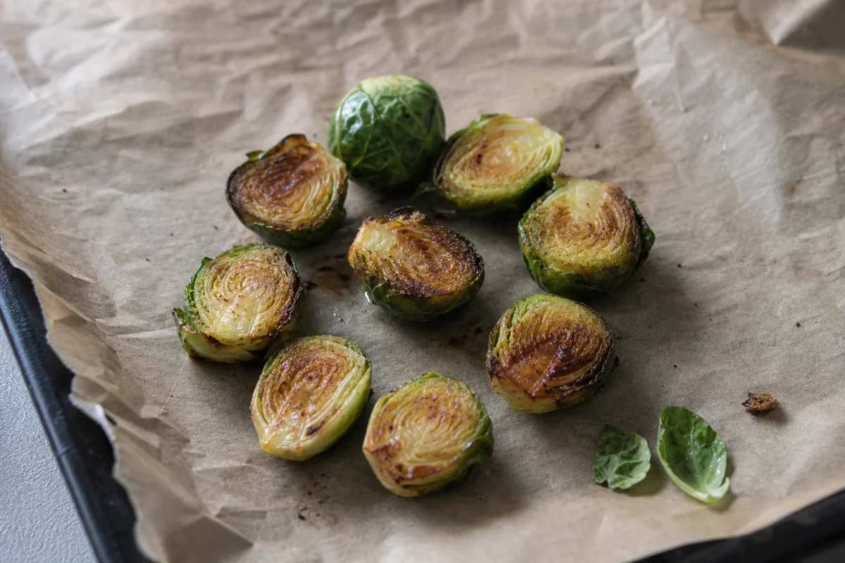 Rosenkohl aus dem Thermomix® und der Heißluftfritteuse 1 Rosenkohl aus dem Thermomix® und der Heißluftfritteuse