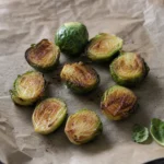Knusprig gerösteter Rosenkohl aus der Heißluftfritteuse