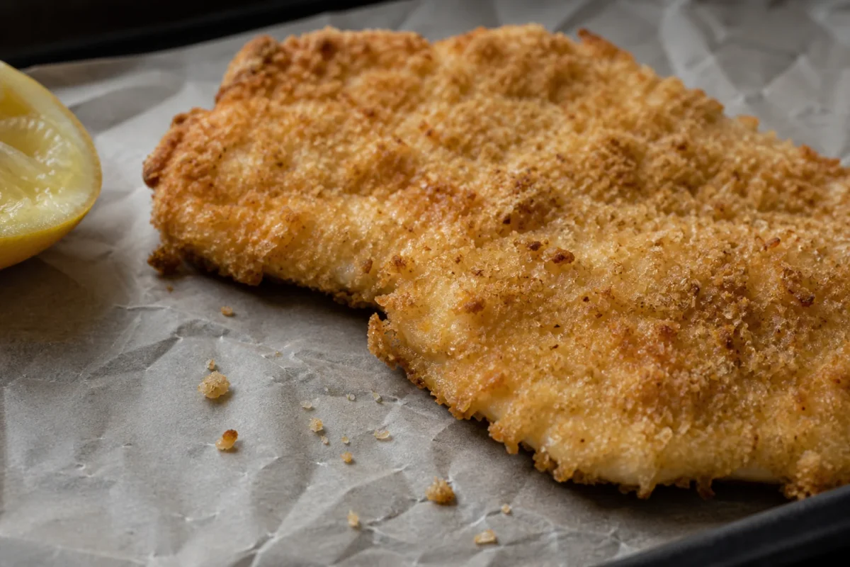 Schnitzel aus dem Thermomix® und der Heißluftfritteuse 1 Schnitzel aus dem Thermomix® und der Heißluftfritteuse