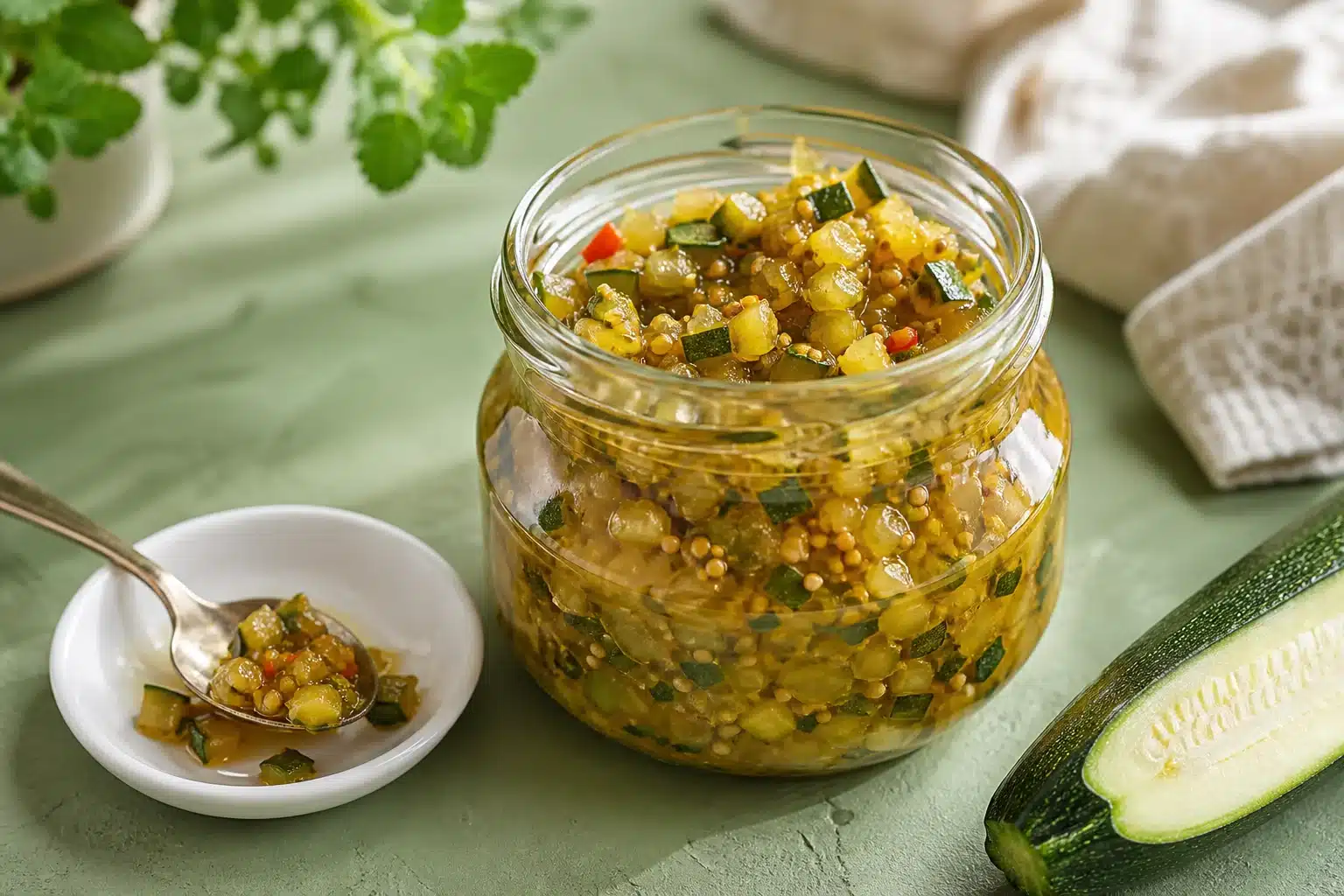 Zucchini im Thermomix® · Saison plus 18 Rezepte 7 Zucchini-Relish aus dem Thermomix®